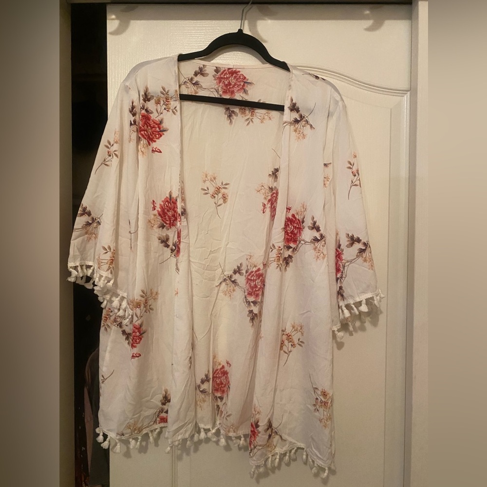 Floral kimono